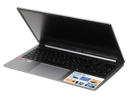 Ноутбук Tecno MegaBook K15SFA/71005000403/Ryzen 5-7535HS/16Gb/1Tb/15,6 FHD IPS/Win11 серый